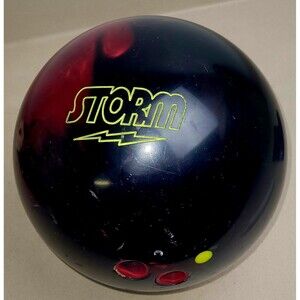 Storm Tropical Surge Red Blue Swirl 12lbs 5oz Drilled Bowling Ball